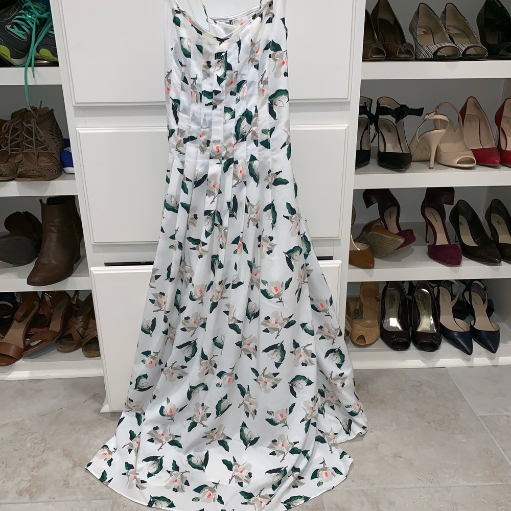 Banana republic floral midi